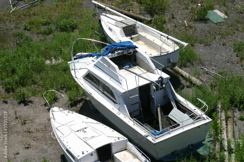 Old boats on shoure photo