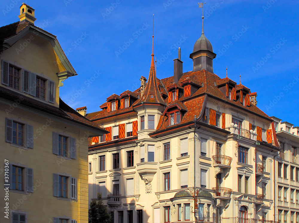 Obraz premium Ville Suisse