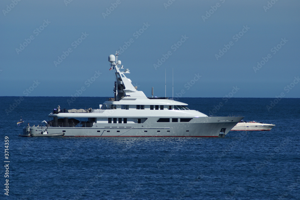 A yatch  in Antibes (French Riviera - France)