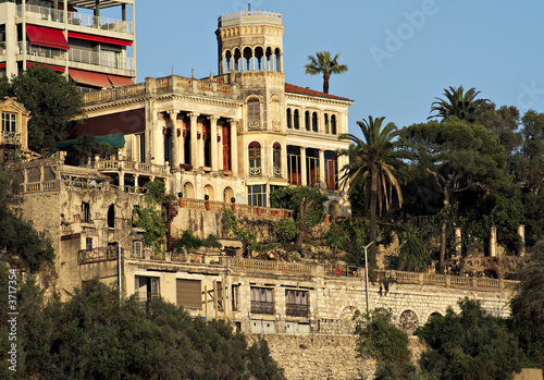 Palais    Nice dans les Alpes maritimes.