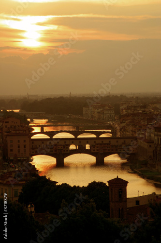 Sunset in Florence