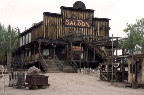 Saloon in the dessert