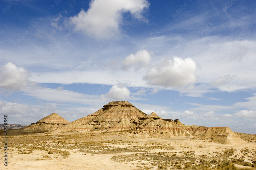 Photograph took at the desert of Bardenas Reales