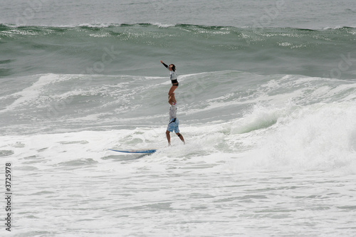 Photography surf tandem