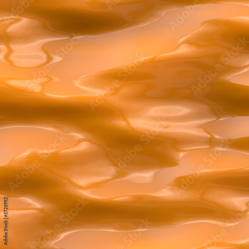 Melter caramel texture