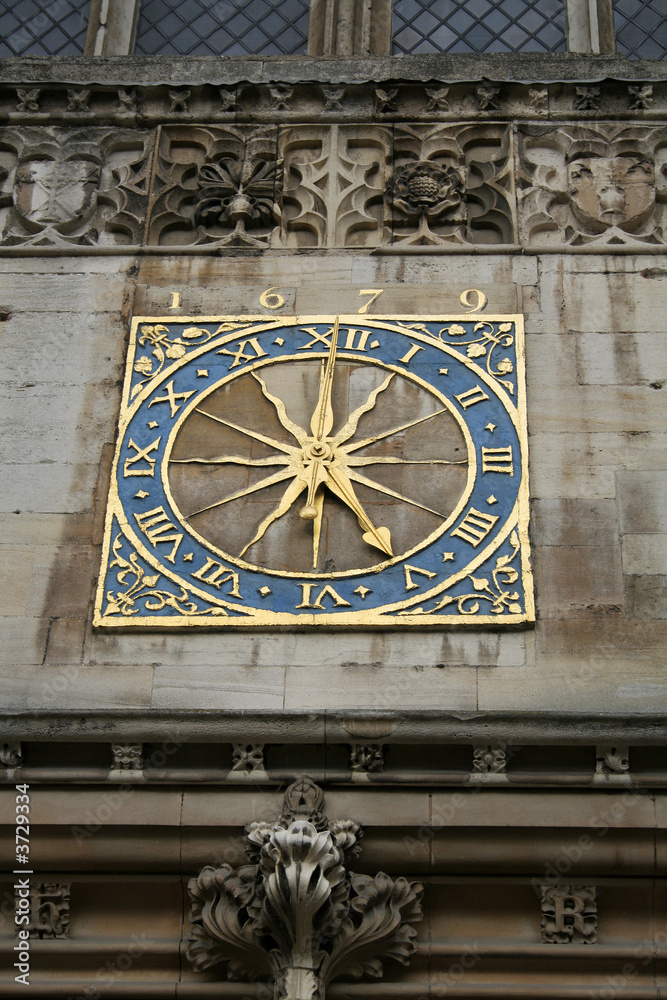 Vintage dial at Cambridge University