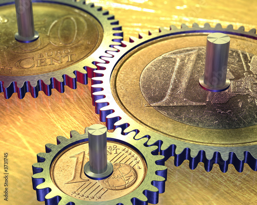 Wirtschaftsmotor Geld