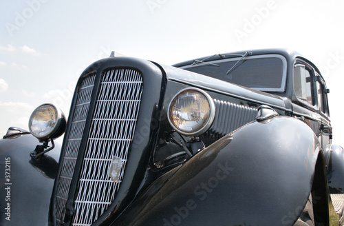Photography Classic and vintage cars - european car 1940s from front
