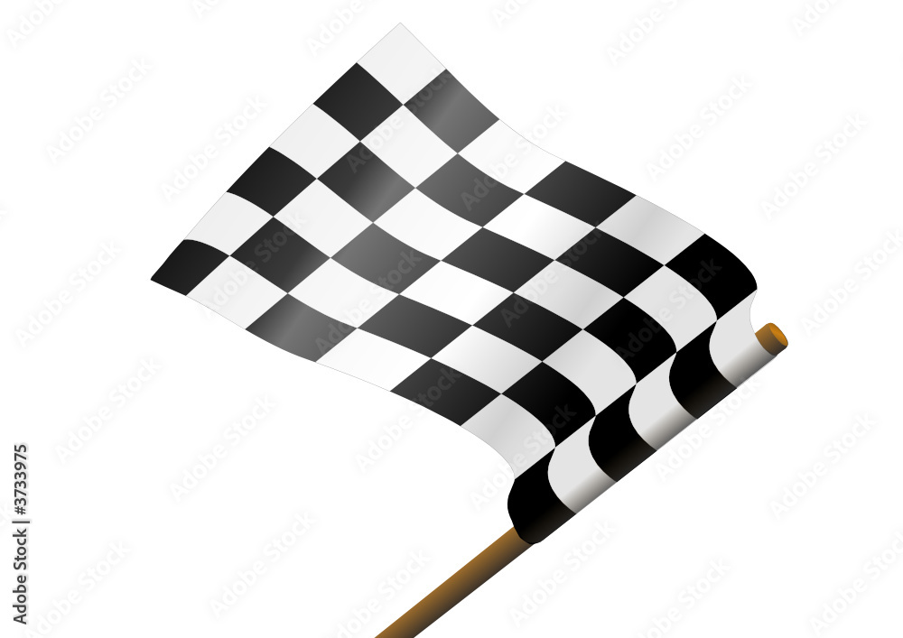 Drapeau à damier