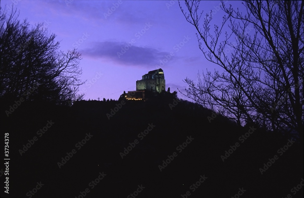 Obraz premium Valle di Susa, Sacra di San Michele (To)