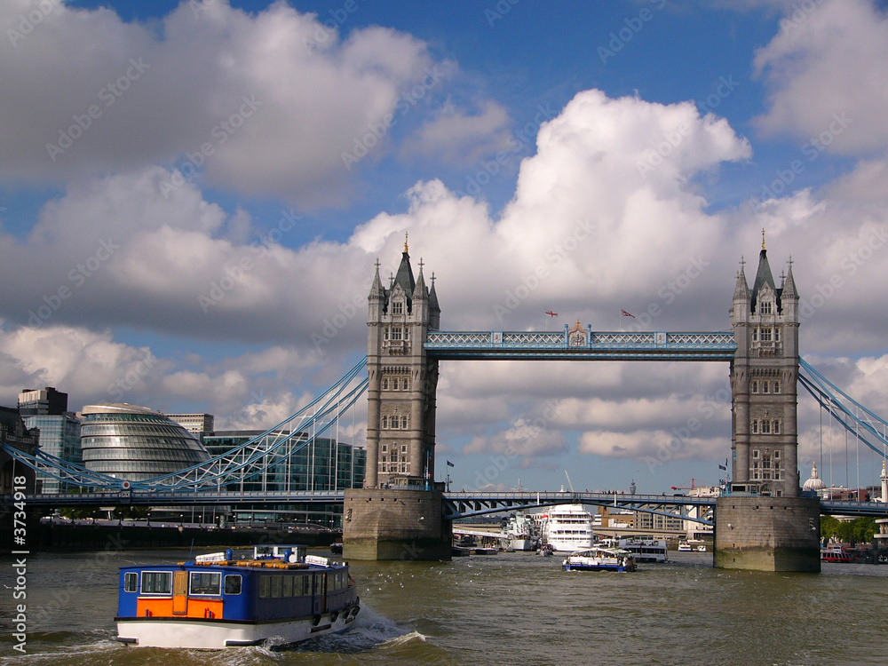 Obraz premium Thames - Tower Bridge