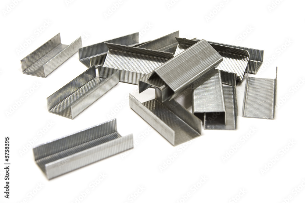 Staples isolated on white Staples isolated on white