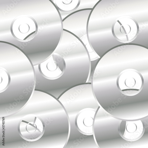CD DVD grayscale pattern over white background
