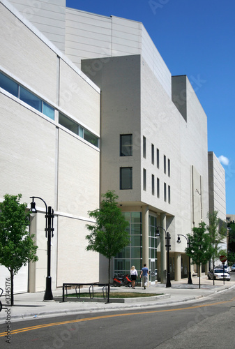 View of downtown architecture in Madison, Wisconsin