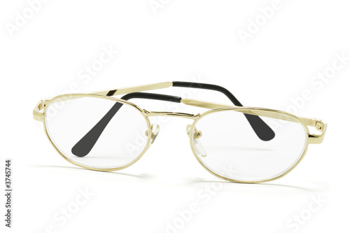 Eyeglasses on White Background