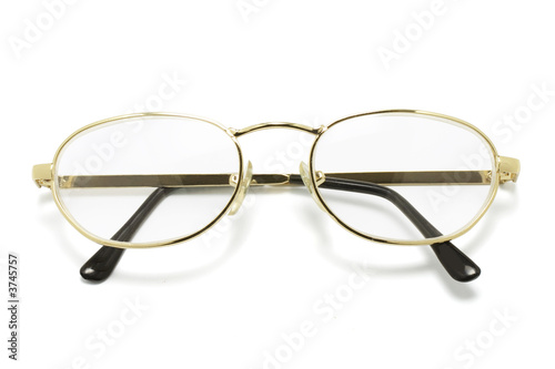 Eyeglasses on White Background