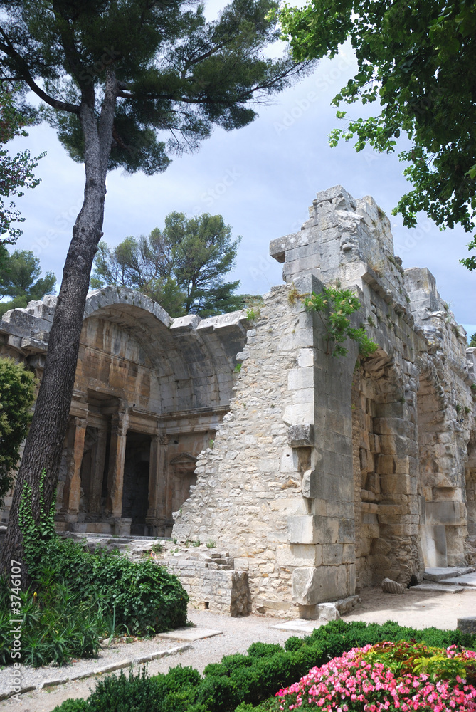 Naklejka premium temple de diane
