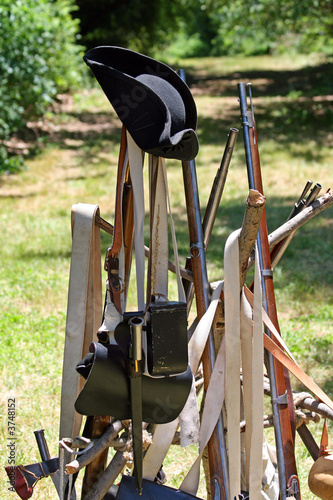 The encampment - The Battle of Monmouth in New Jersey photo