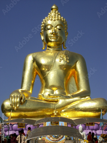 Golden Buddha  Thailand  golden triangle