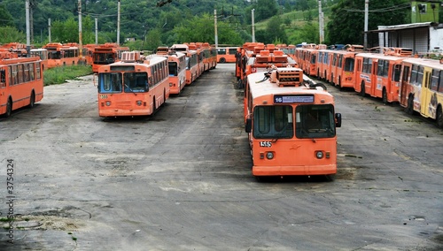 bus parking