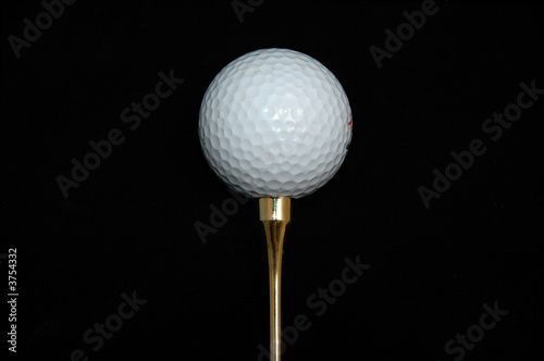 Golf ball and tee#1