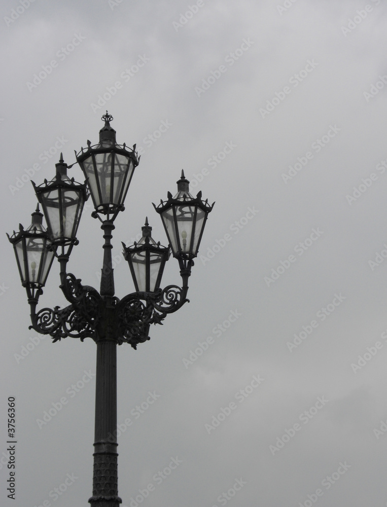 alte Straßenlampe