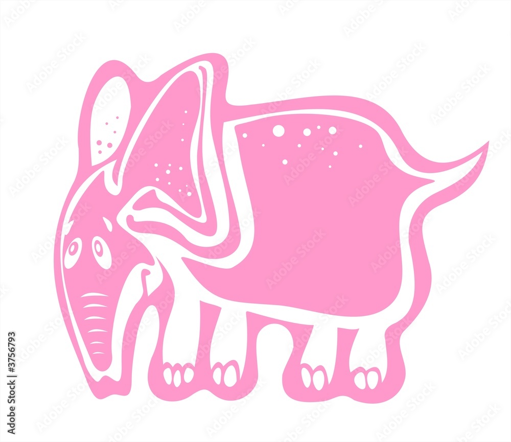 Pink elephant