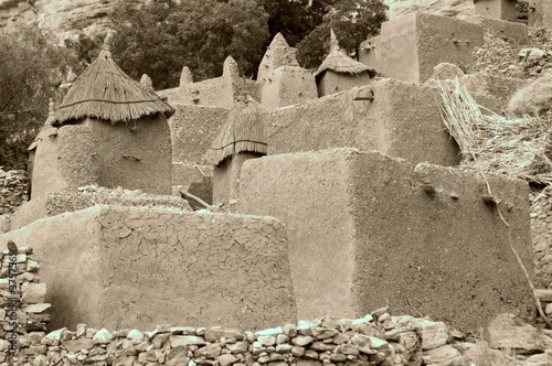 Kornspeicher der Dogon, Mali photo