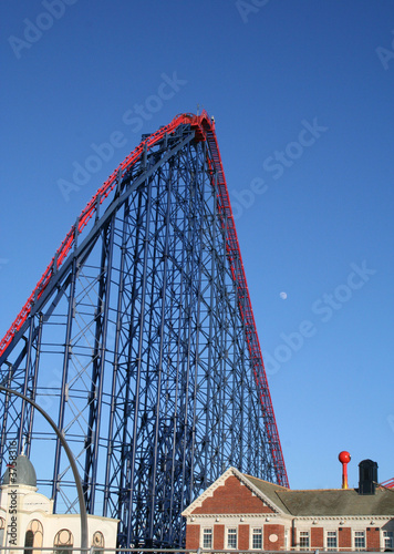 Obraz na plátne Rollercoaster.