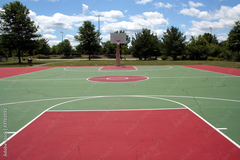 Fototapeta premium Basketball Court