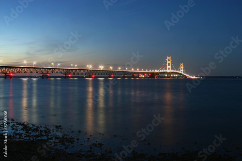 Mackinaw Straits at Dusk © nlphoto