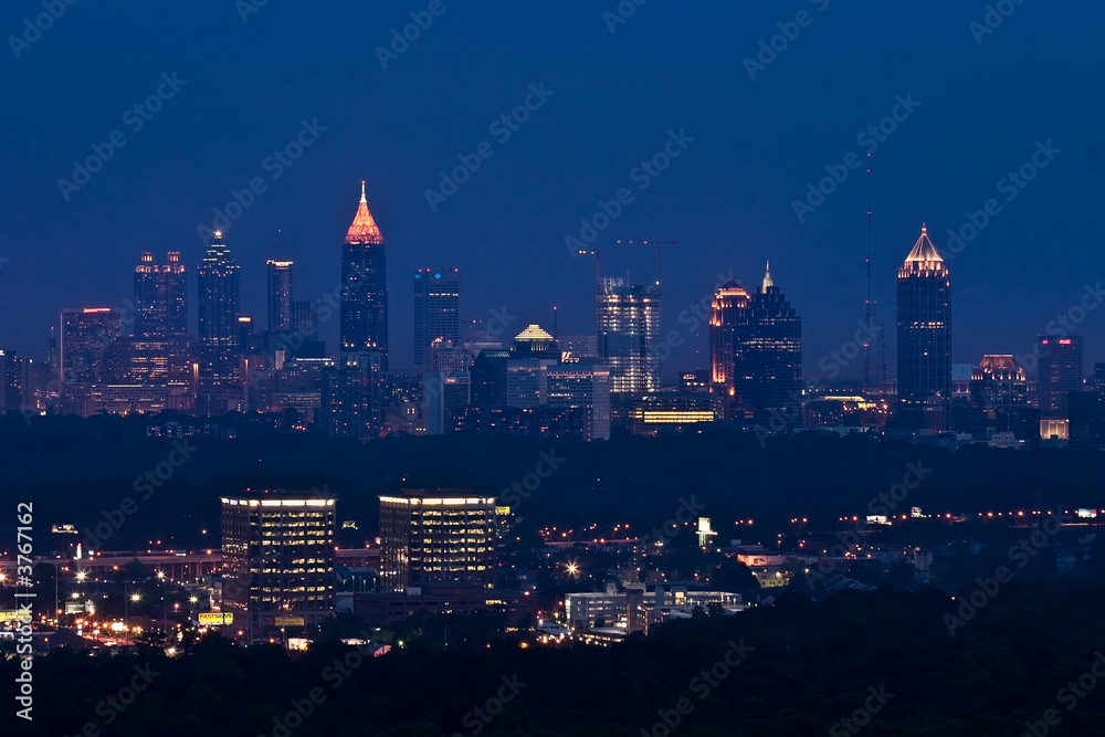 Fototapeta premium Atlanta Skyline