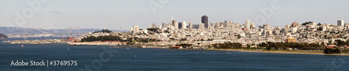 San Francisco Skyline Full city Panorama