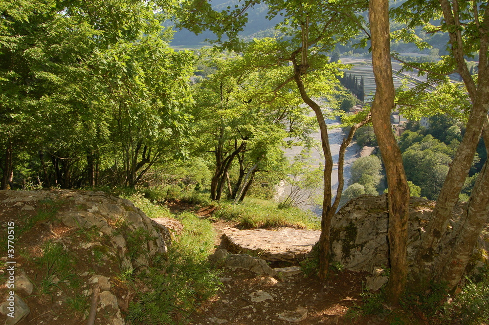 Fototapeta premium mountain path of the Caucasus