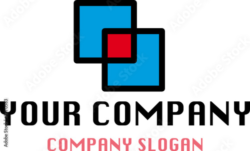 logo mit quadraten