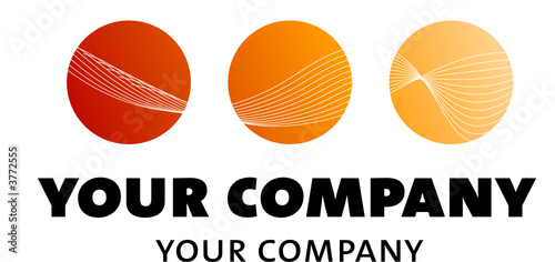 logo mit kreisen und welle