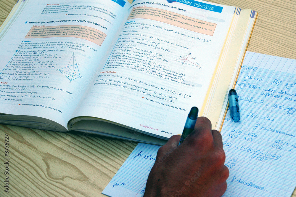 Obraz premium Révisions scolaires 01