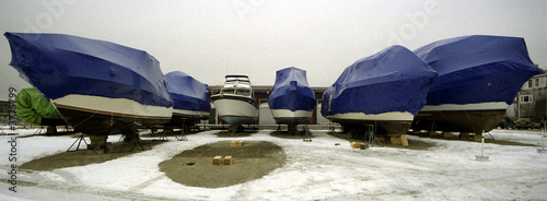 boats in storage