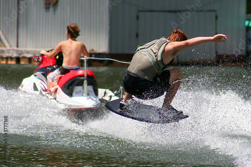 Wakeskate Trick
