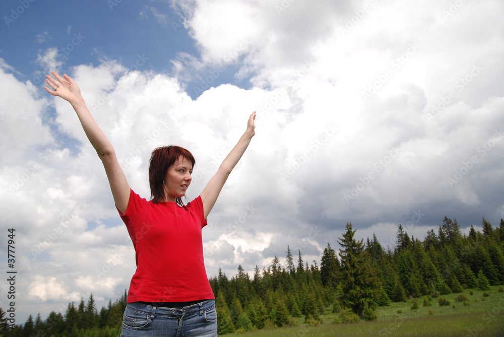 ...with arms wide open..lalaalaaa ...with arms wide open..lalaalaaa