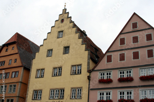 Town Square, Rothenburg ob der Tauber, medieval old town