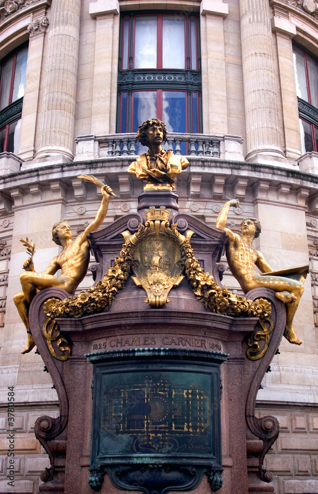 Paris Opera House Facade