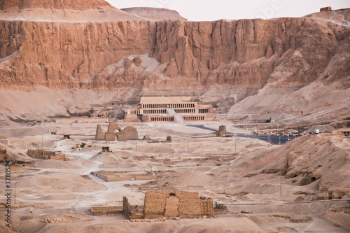 Hatshepsut's Temple from Balloon photo