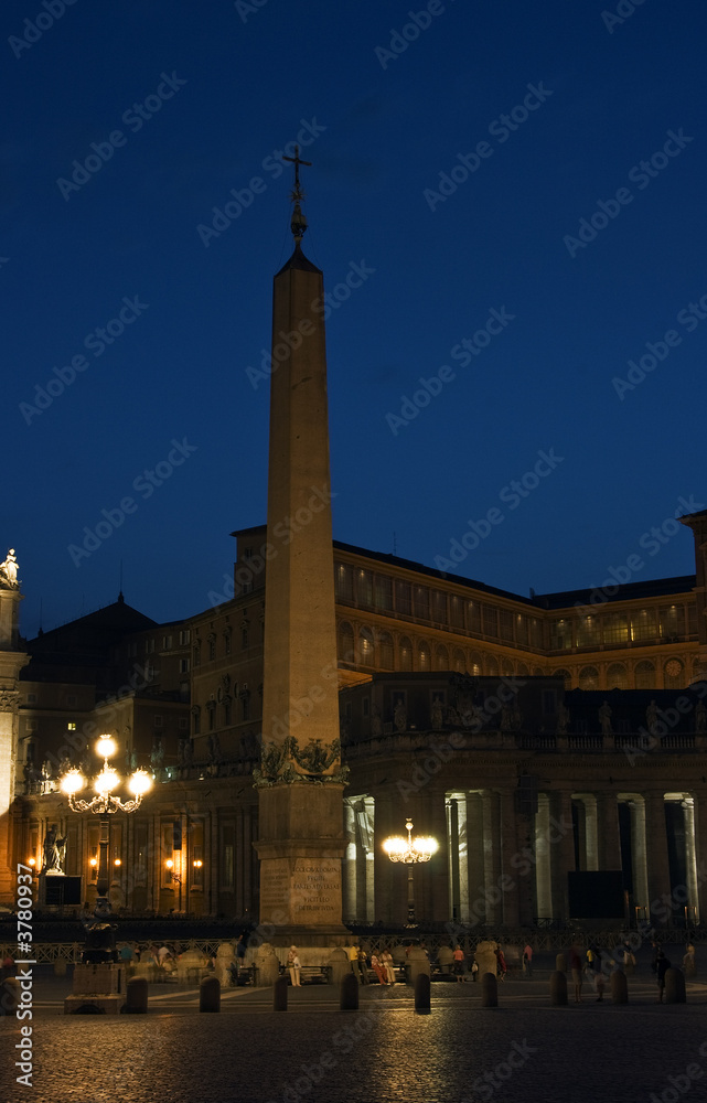 Egyptian obelisk on the Vaticans square