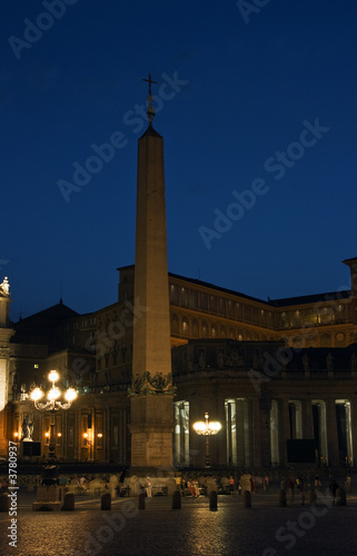 Egyptian obelisk on the Vaticans square
