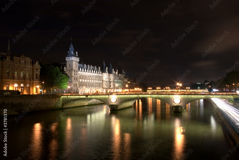 The River Seine - At Night