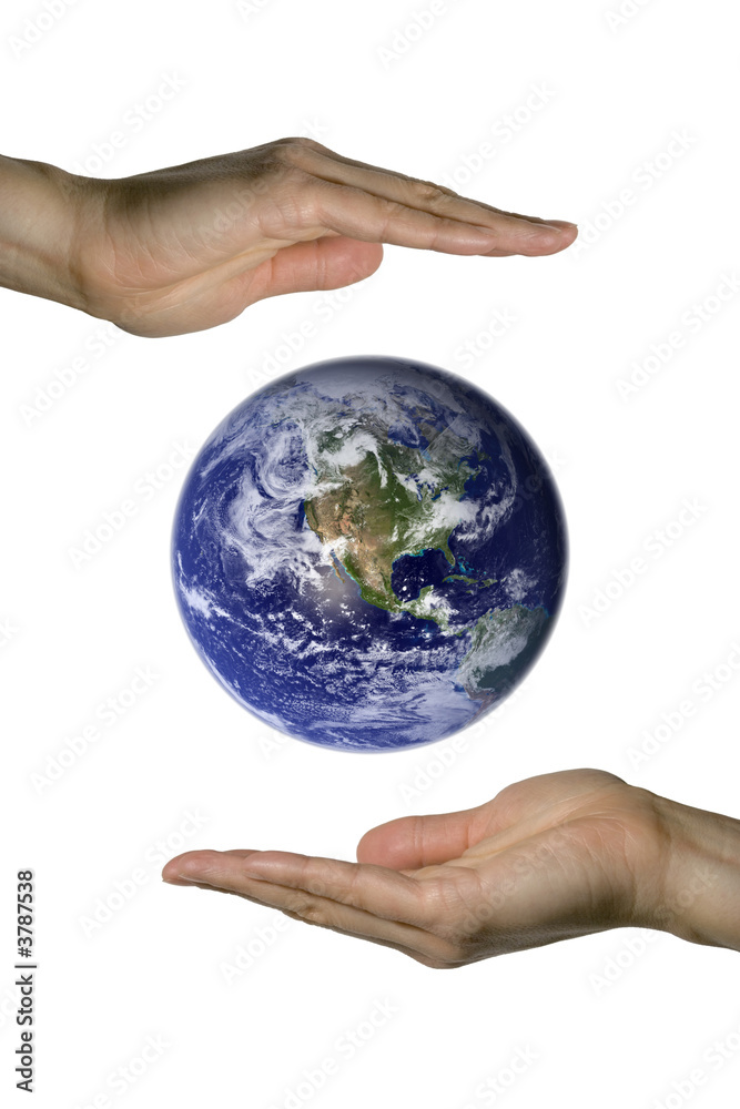 two hands holding the beatifull blue earth (vertical) two hands holding the beatifull blue earth (vertical)