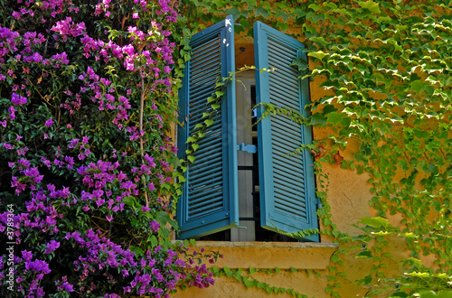 Fenster in Grimaud