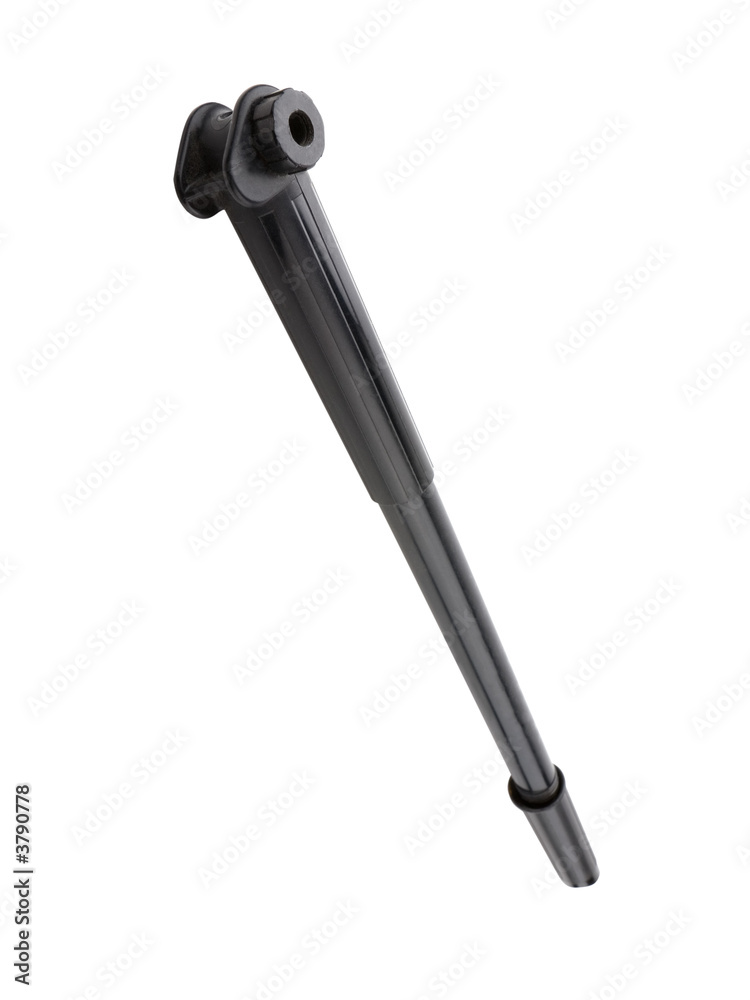 Bicycle pump isolated on a white background Bicycle pump isolated on a white background