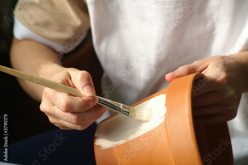 Painting pots